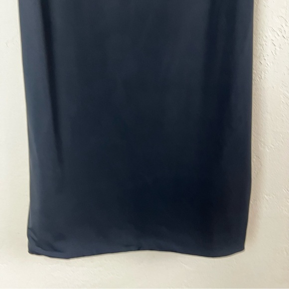 Aritizia Ten by Babaton Black Stretch Bodycon Spaghetti Strap Mini Dress Small - Picture 3 of 13